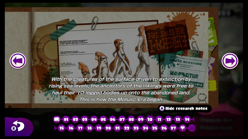Illustration for article titled The Silly and Twisted Secrets of Splatoon's Sunken Scrolls